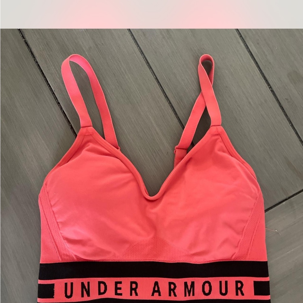 Under Armour Coral Sports Bra